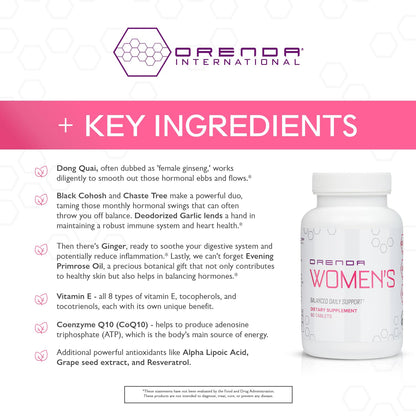 orenda suplemento energético mujeres