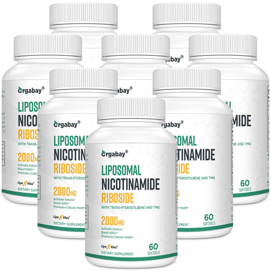 Orgabay nicotinamida ribósido suplemento 2000 mg 480 cápsulas envase