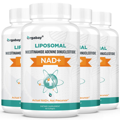 Suplemento Orgabay NAD+ liposomal 500 mg TMG 240 cápsulas