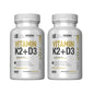Orgaboom suplemento vitamina D3 K2 calcio 60 cápsulas