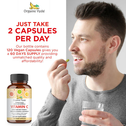 Organic Veda suplemento natural para salud celular y piel