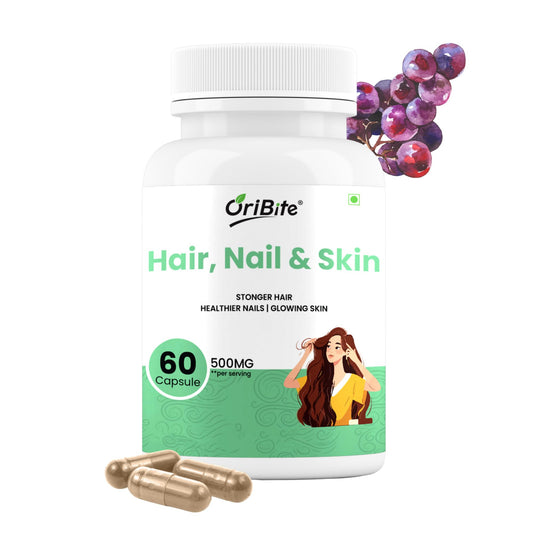 ORIBITE suplemento para cabello uñas piel frasco
