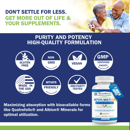 Originalidad y eficacia de multivitamina Power By Naturals