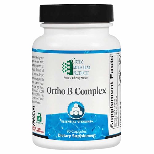 Ortho Molecular complejo b 90 cápsulas frasco