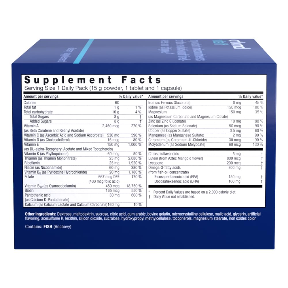Orthomol Vital F con ingredientes seleccionados para energía