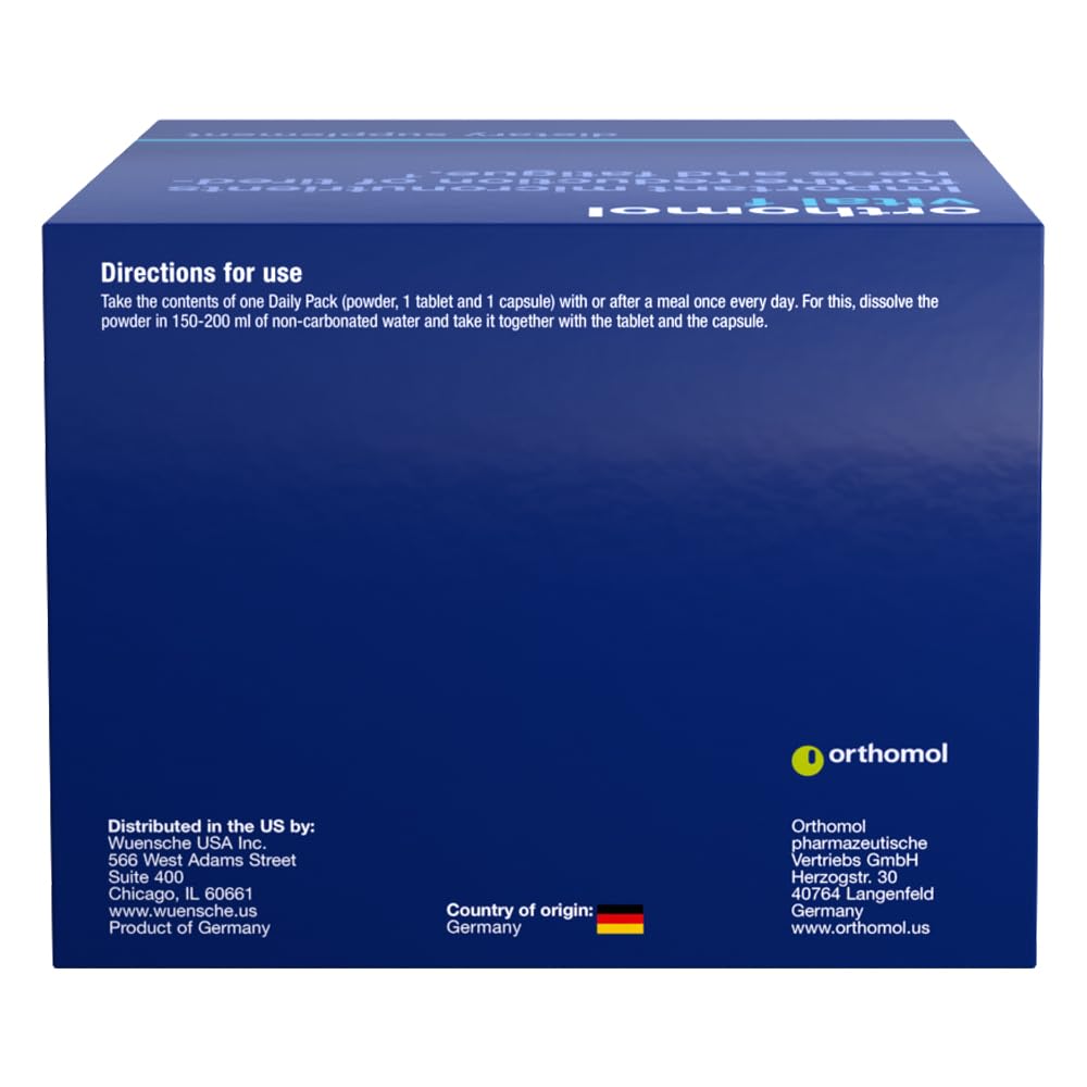 Orthomol Vital F multivitaminas y minerales esenciales