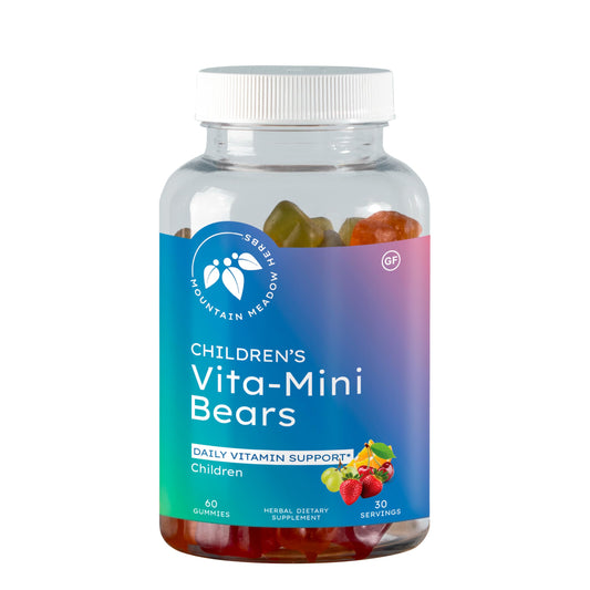Ositos multivitamínicos con sabores de frutas para niños