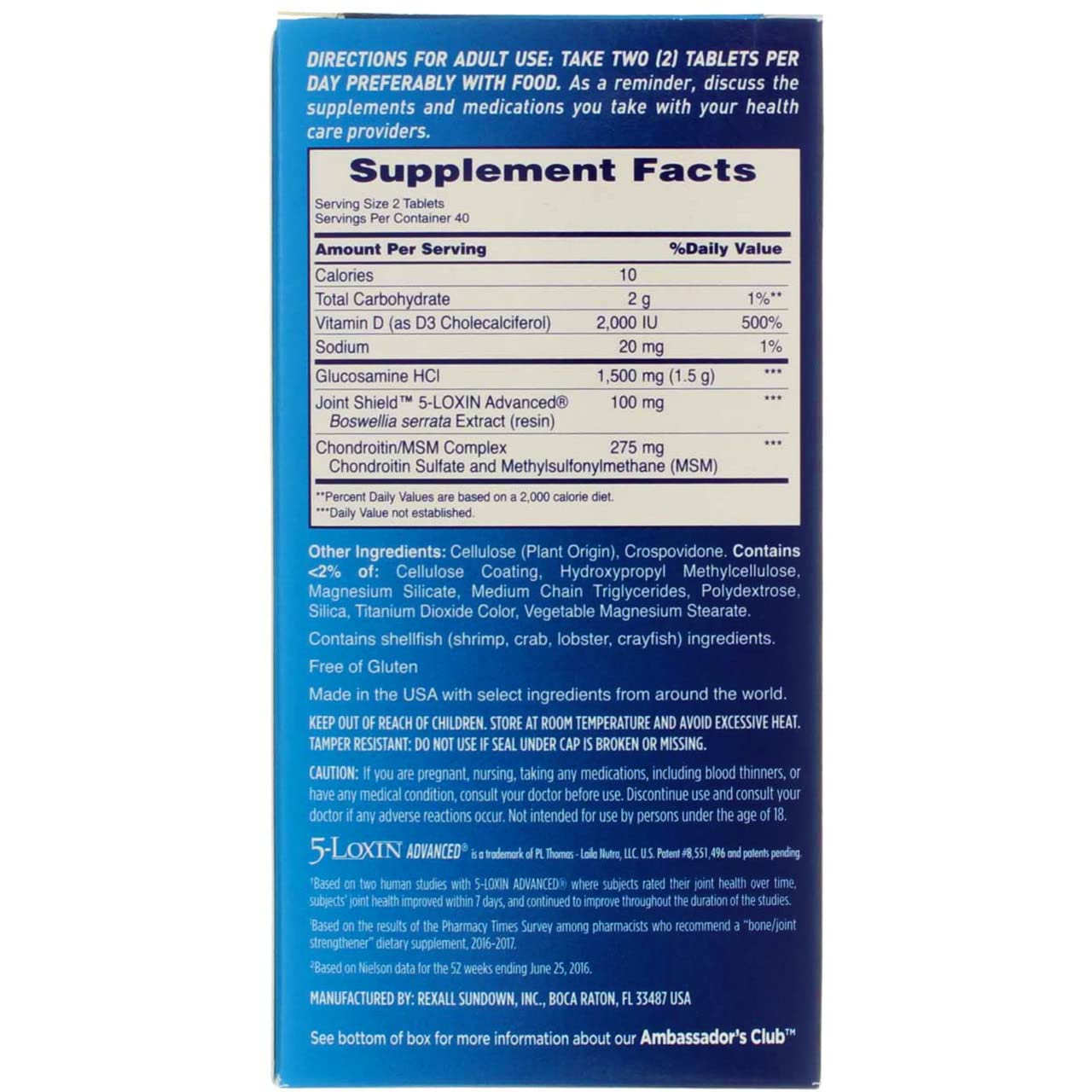 Osteo Bi-Flex paquete doble triple fuerza con vitamina D3