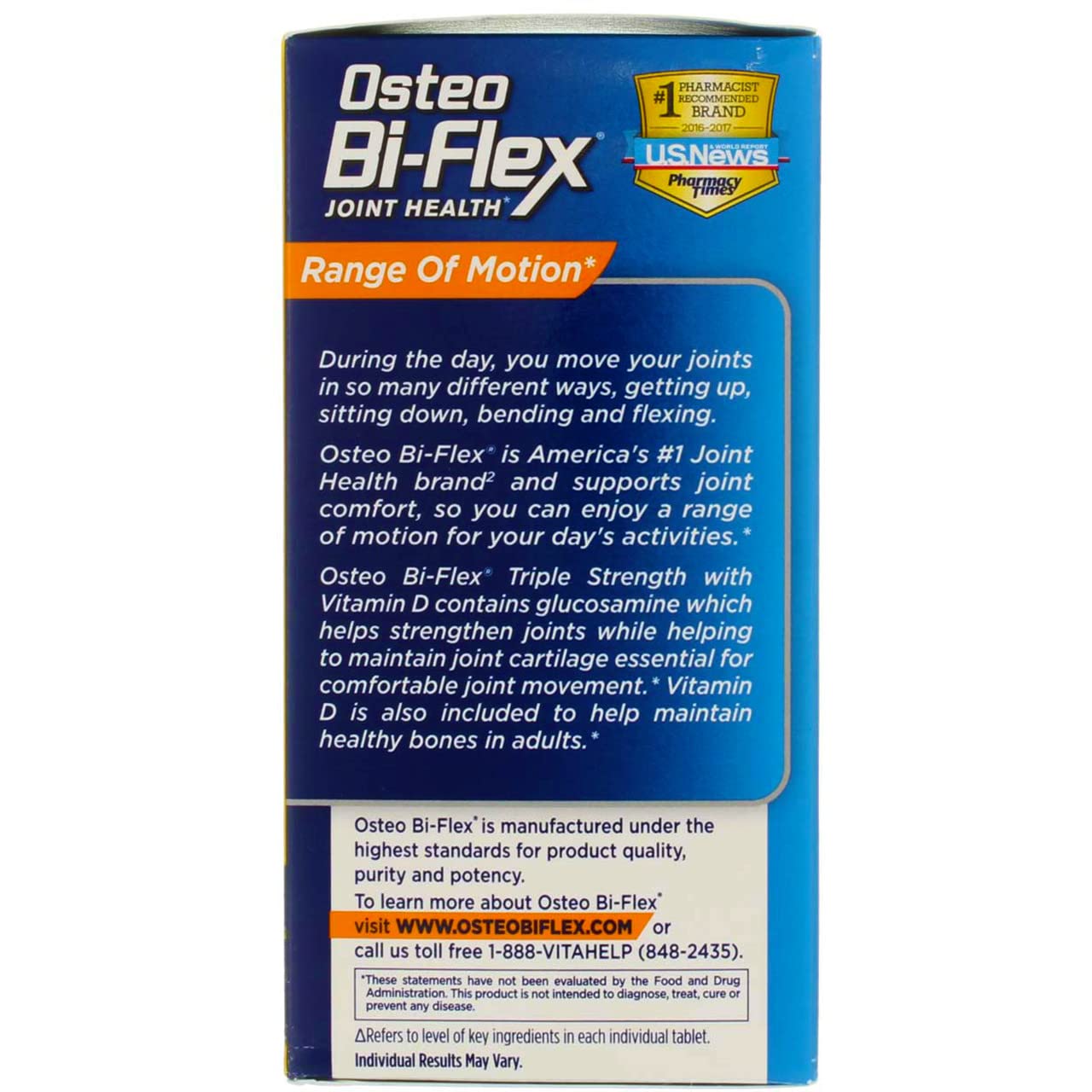 Tabletas Osteo Bi-Flex para salud articular y ósea