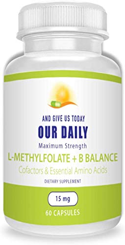 Our Daily Vites L Metilfolato 15 mg complejo b suplemento