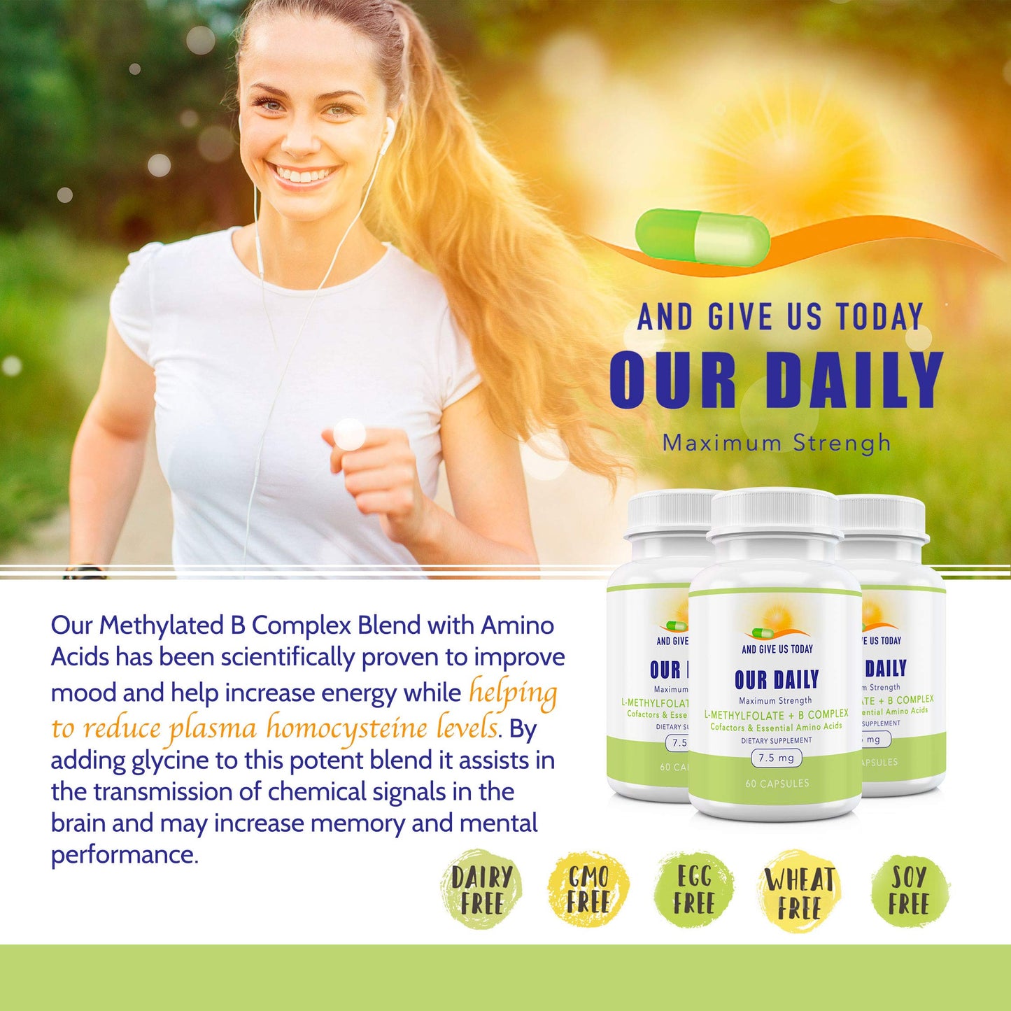 Our Daily Vites suplemento vitaminas complejo b ingredientes