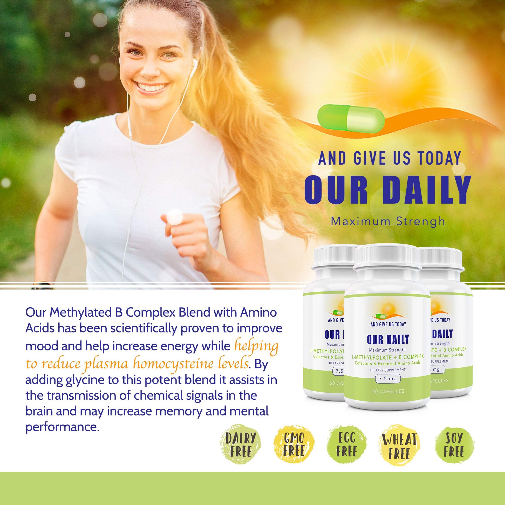 Our Daily Vites suplemento vitaminas complejo b ingredientes