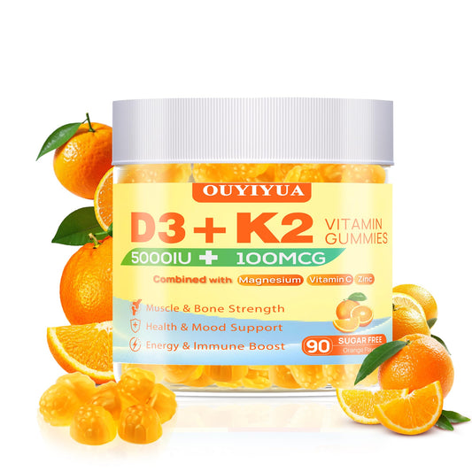 OUYIYUA gominolas vitamina D3 K2 90 unidades