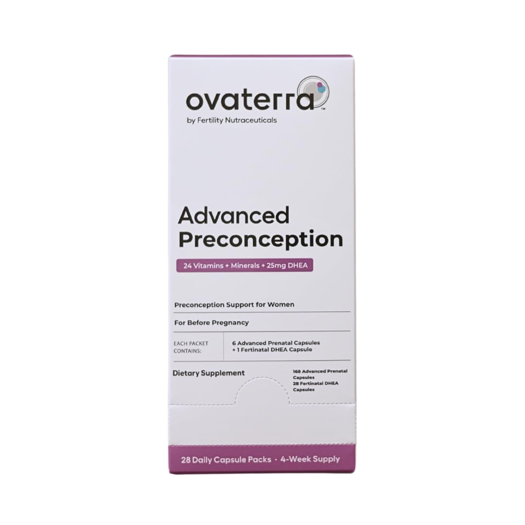 Ovaterra vitaminas preconcepción con dha y minerales esenciales