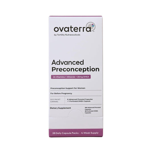 Ovaterra vitaminas preconcepción con dha y minerales esenciales