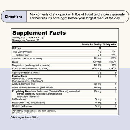 Caja del suplemento Ovii para bienestar femenino y equilibrio hormonal