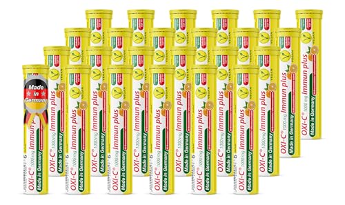 Oxi C 1000mg tabletas efervescentes veganas sabor naranja