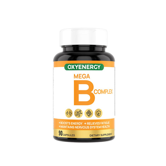 OxyEnergy mega complejo vitamina b cápsulas 90 unidades