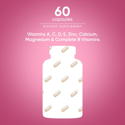 Pack de 60 cápsulas multivitamínicas BEST 4U