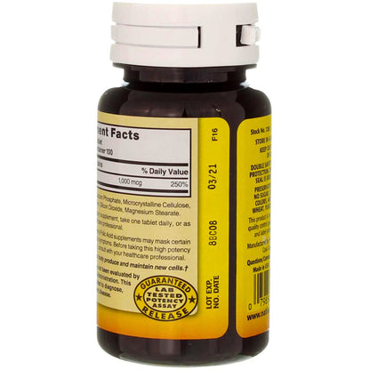 Pack doble Nature's Blend ácido fólico 100 tabletas