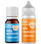 pack gotas vitamina d3 bebé y probiótico orgánico