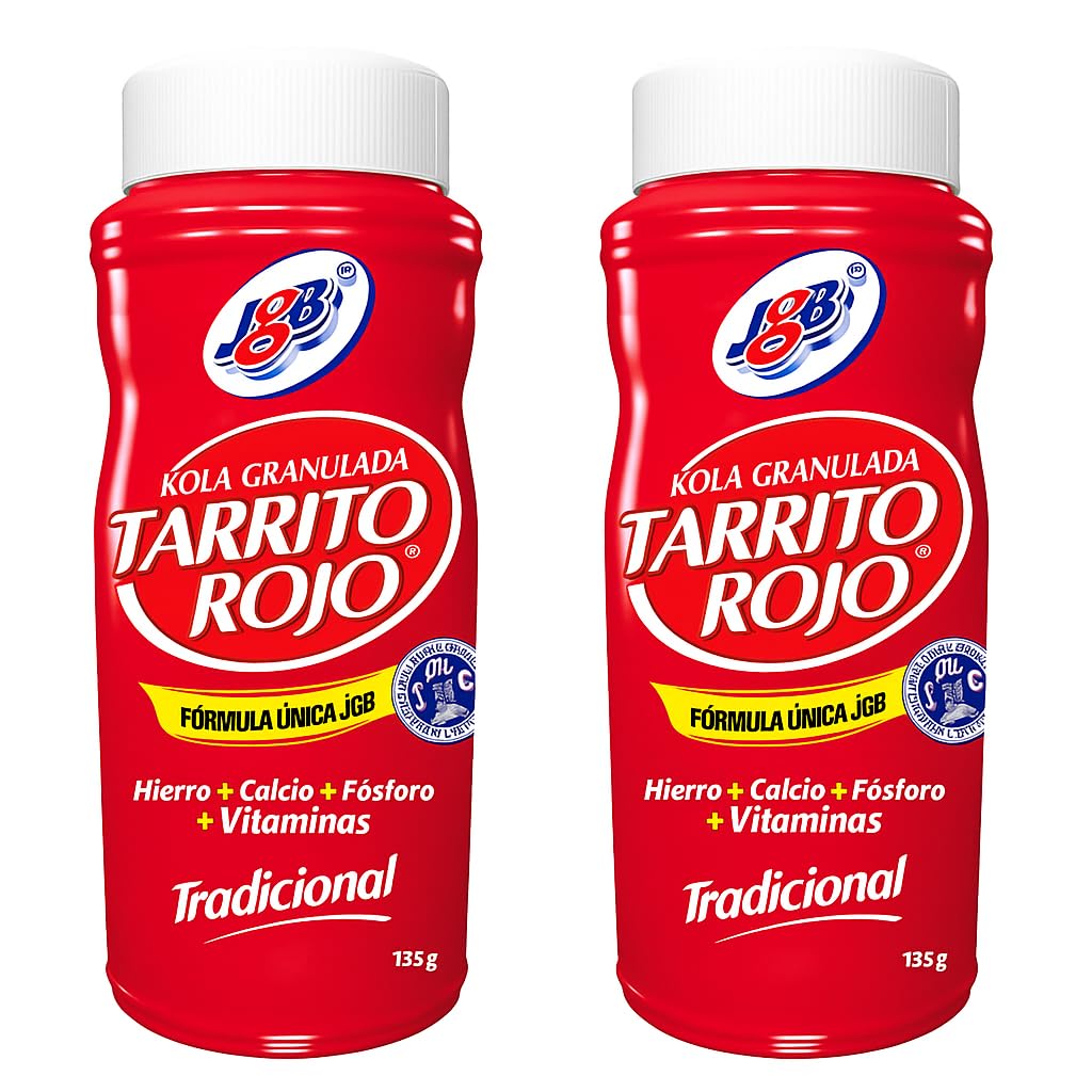 Pack de 2 Tarrito Rojo Kola Granulada tradicional multivitamínico