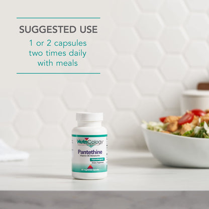 Pantetina Nutricology suplemento apoyo hígado y metabolismo lípidos