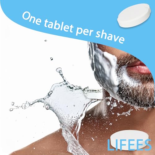Paquete de 100 tabletas de baño con vitamina c para piel sensible