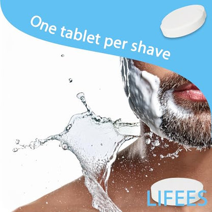 Paquete de 100 tabletas de baño con vitamina c para piel sensible