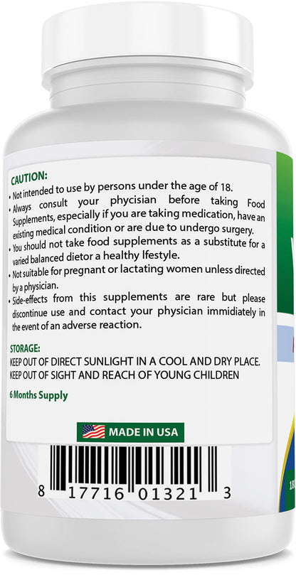 Paquete de 180 tabletas Best Naturals Vitamina B2 Riboflavina