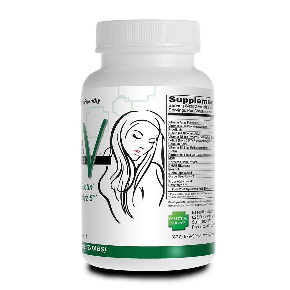 Paquete de 180 tabletas veganas para belleza