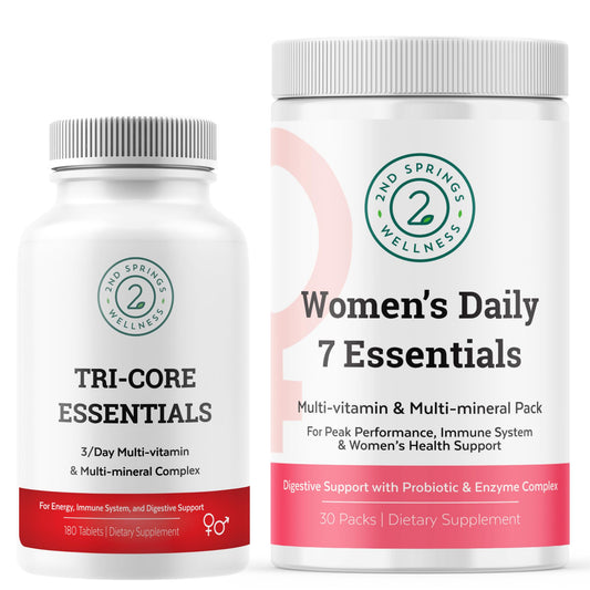 Paquete 2nd Springs multivitamínico diario para mujeres