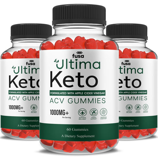 Paquete de 3 de gomitas Ultima ACV suplemento para salud