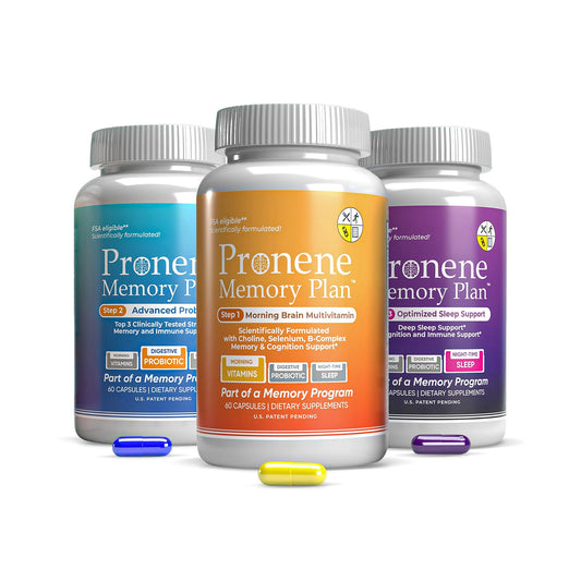Paquete de 3 suplementos PRONENE Plan de Memoria