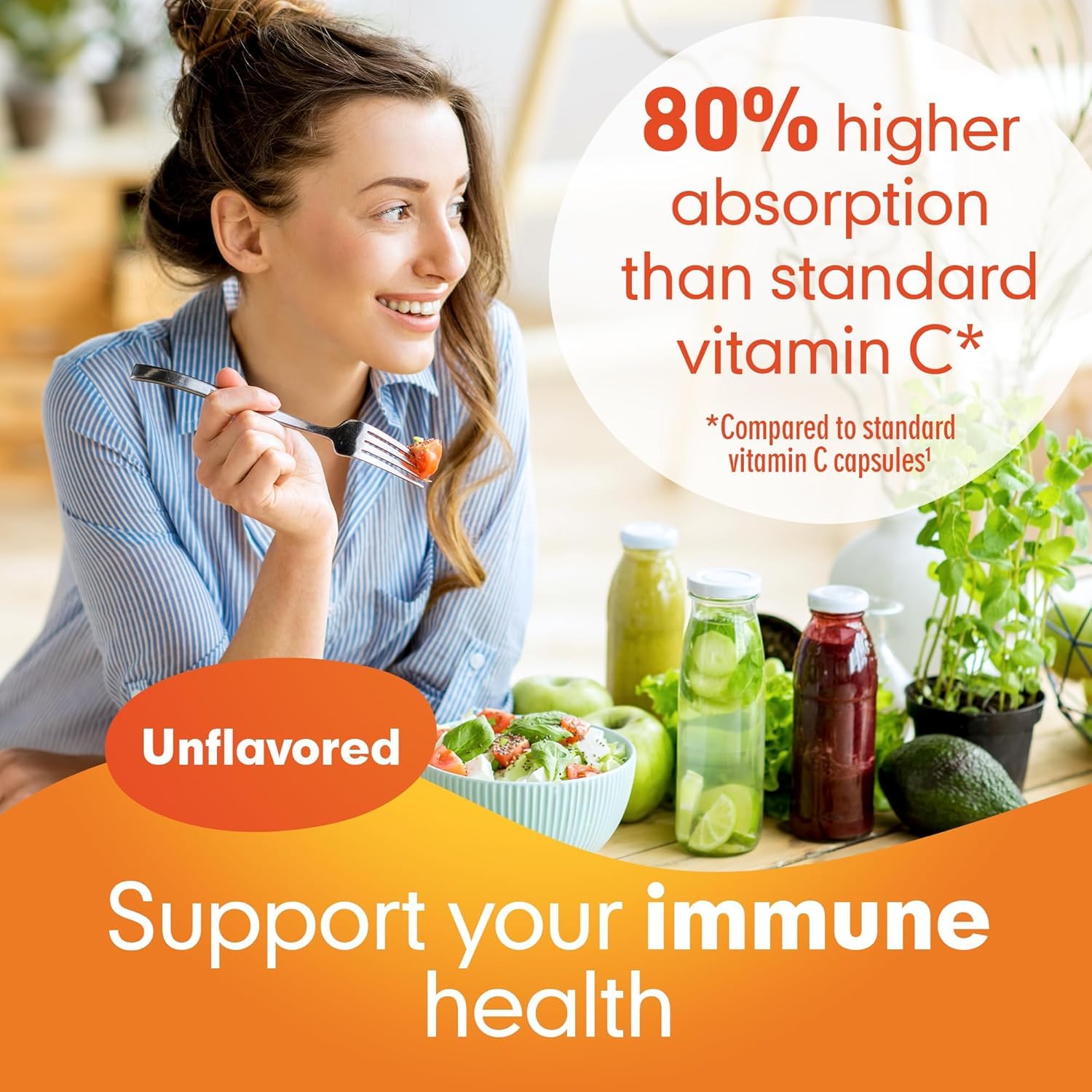 Paquete de 30 sobres líquidos vitamina C Lipo-Sachets