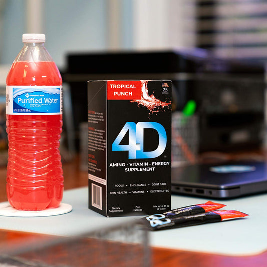 Paquete de 4D suplemento energético