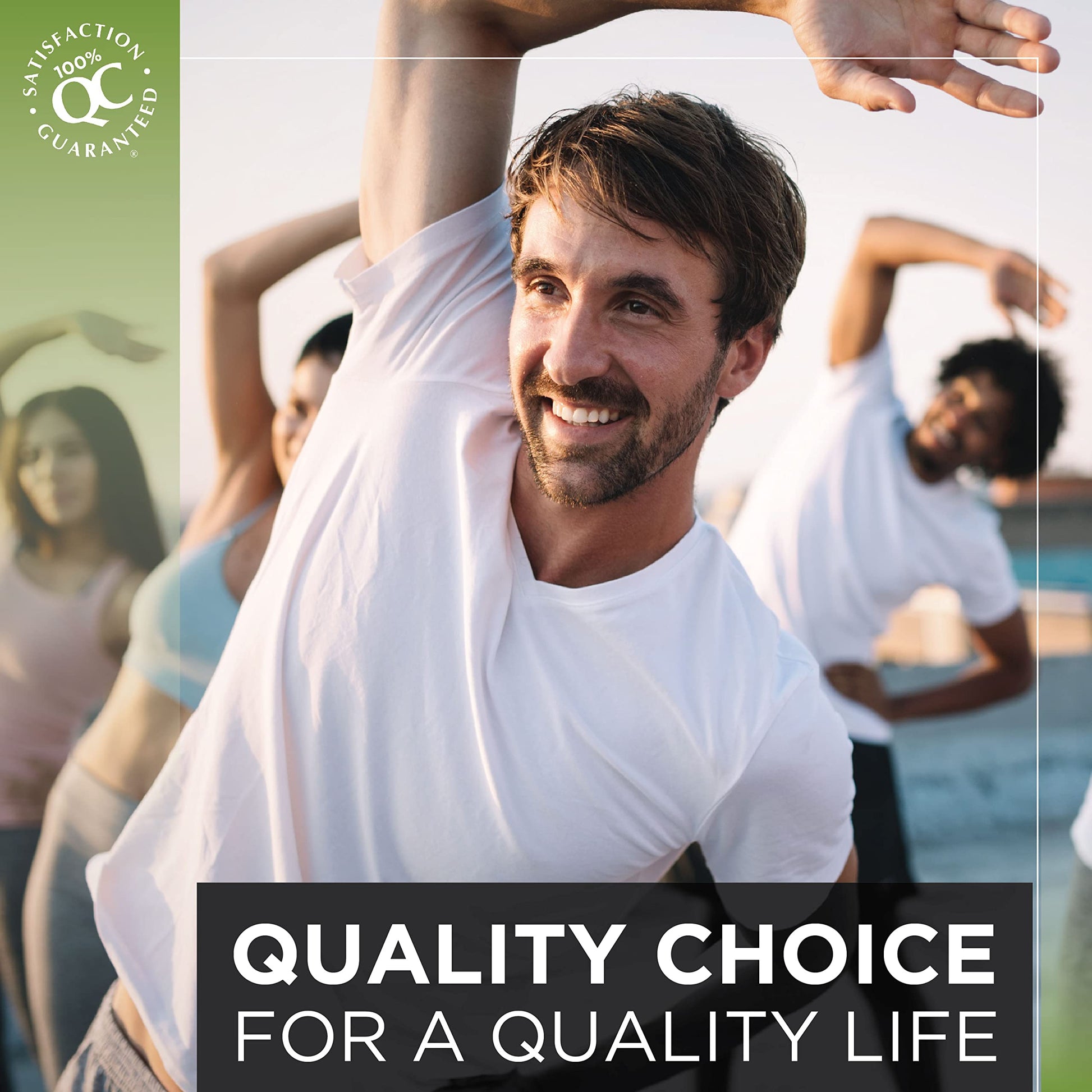 Paquete de 5 botellas suplemento vitamina b12 energy quality choice