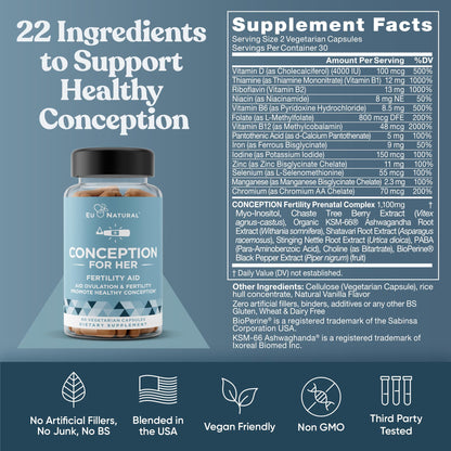 Paquete de 60 días de suplementos Eu Natural