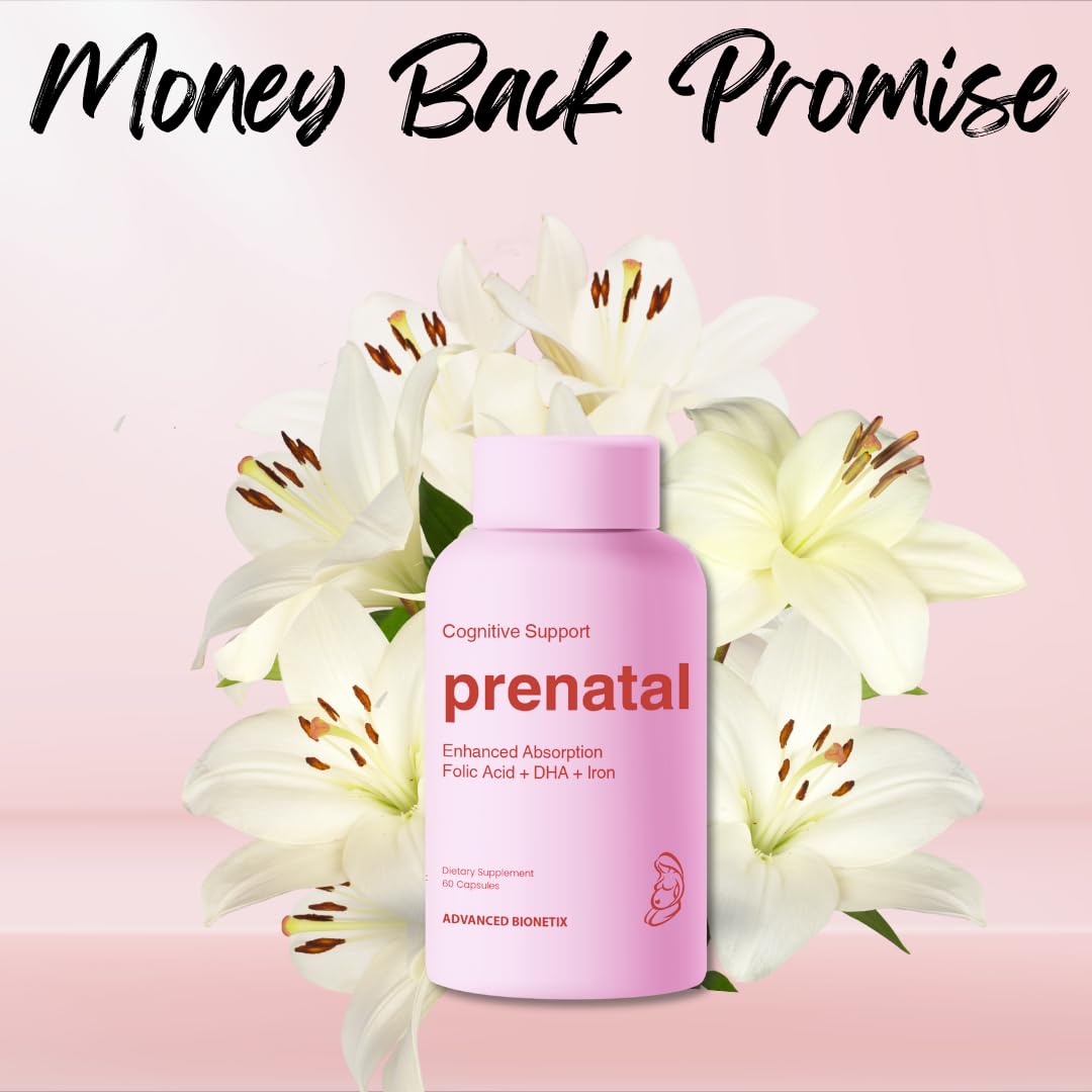 Paquete Advanced Bionetix vitaminas prenatales bio-disponibles