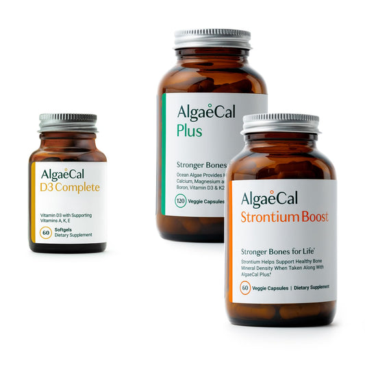 Paquete ALGAECAL salud ósea con vitamina D3, K2 y calcio vegetal