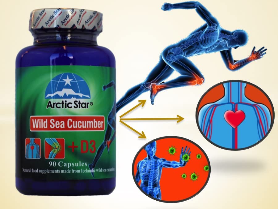 Paquete Arctic Star pepino de mar y vitamina D3