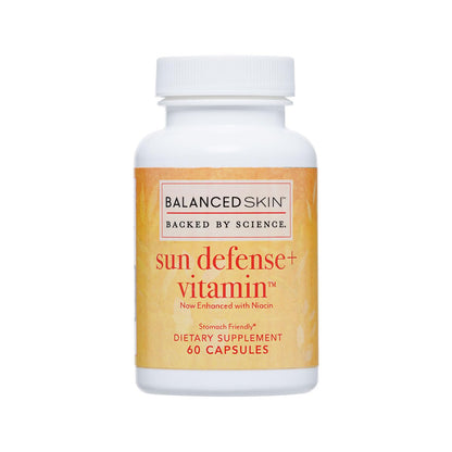 Paquete Balanced Skin Sun Defense+ vitaminas con niacina