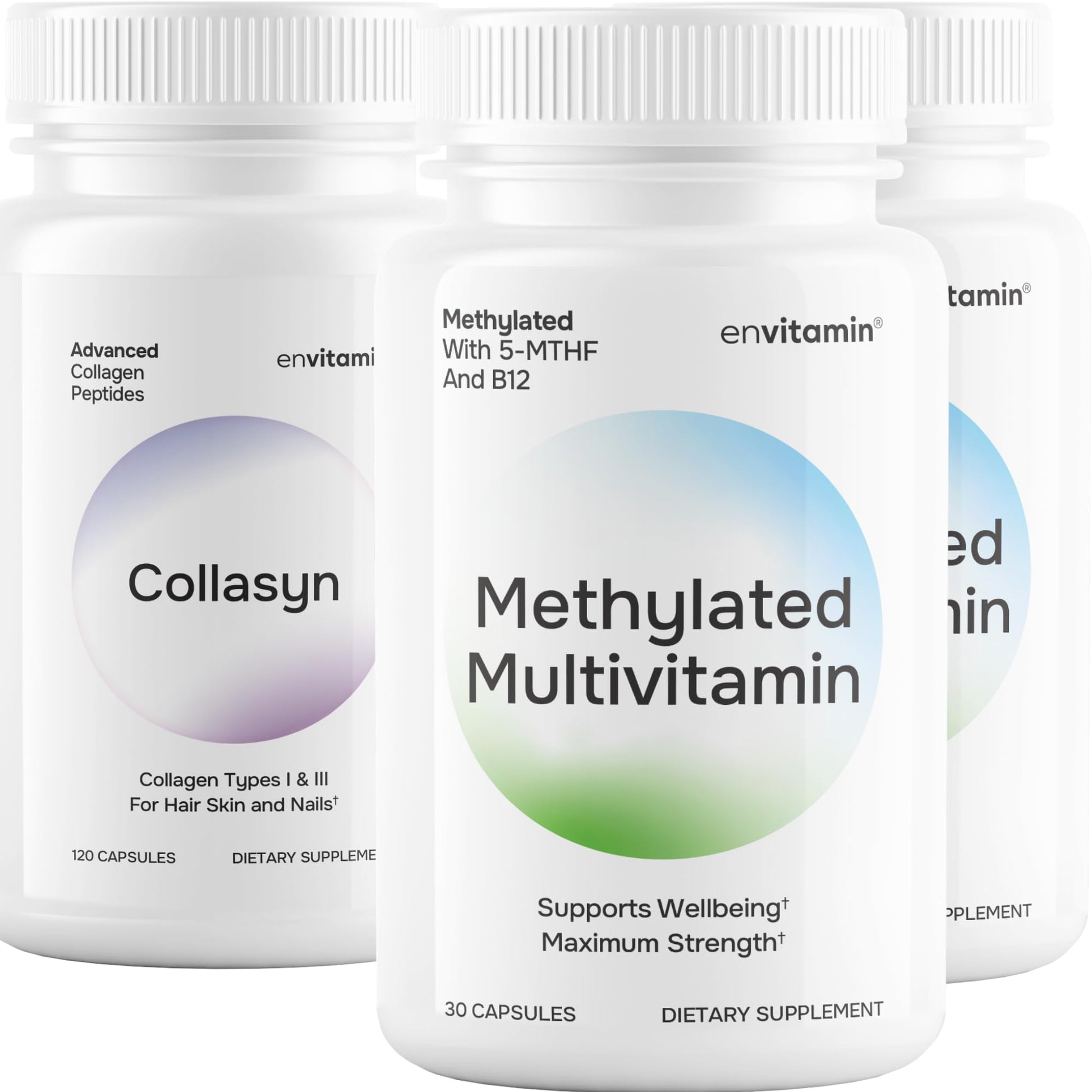 Paquete Collasyn y Multivitamínico Metilado de envitamin