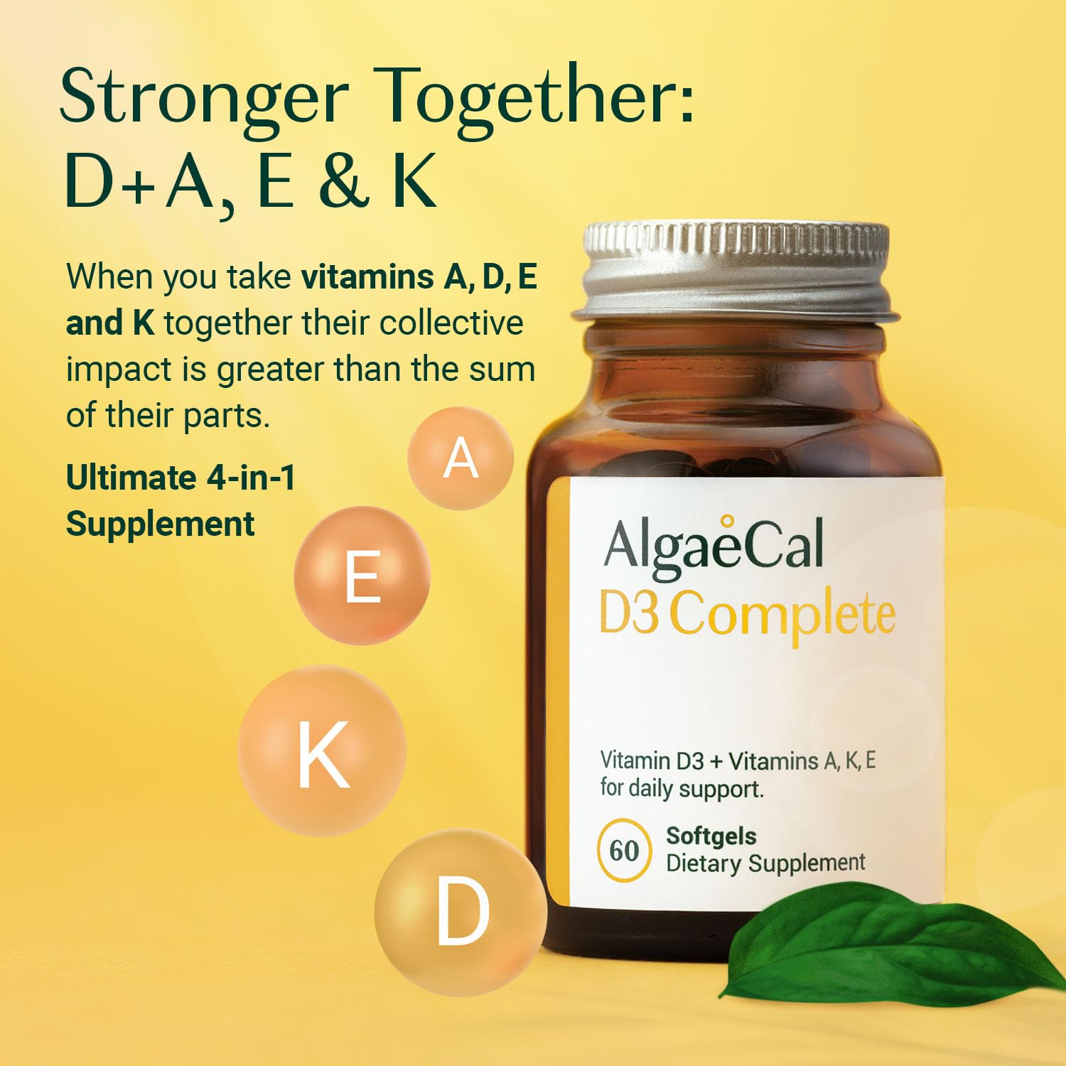 Paquete completo ALGAECAL para salud ósea y sistema inmune