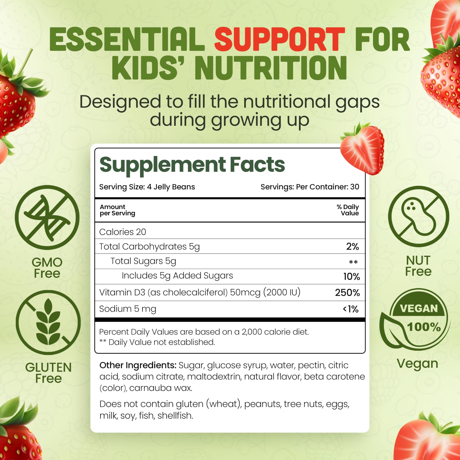 Paquete completo multivitaminas infantiles BeElevated 240 gomitas