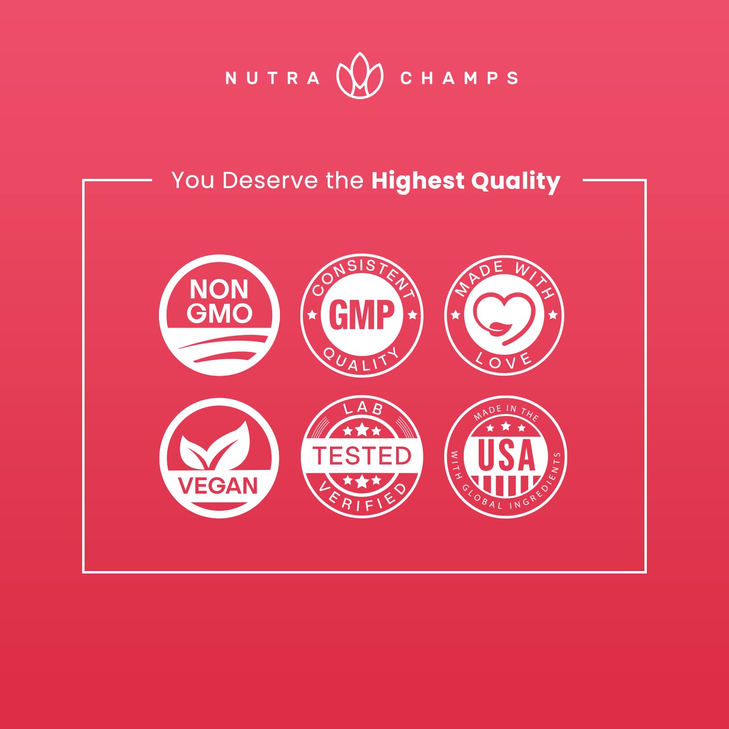 Paquete completo NutraChamps biotina y multivitamínicos