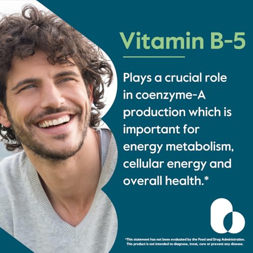 Paquete doble 240 cápsulas BESTVITE vitamina B5