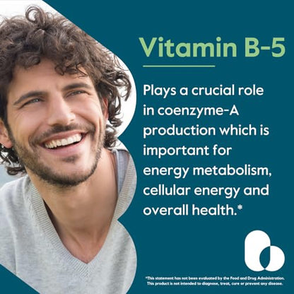 Paquete doble 240 cápsulas BESTVITE vitamina B5