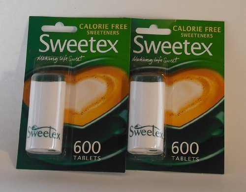 Paquete doble de endulzantes Sweetex en tabletas