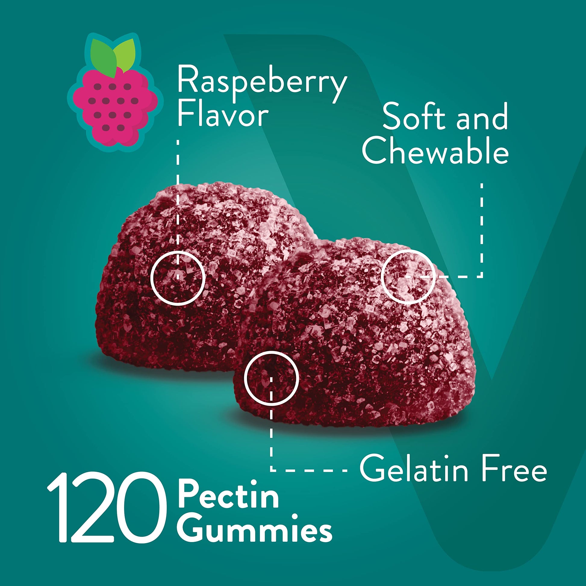 Paquete doble gomitas veganas biotina 120 unidades